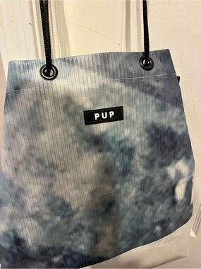 PUP Tie-Dye Tote Bag made with upcycled materials from Indianapolis RCA Dome